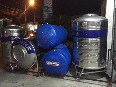 Bồn Inox, bồn nhựa